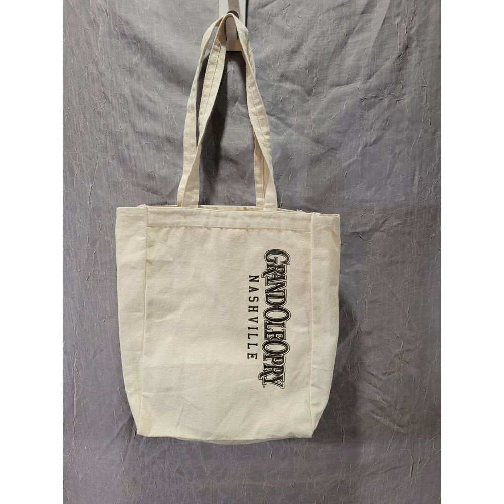 Grand Ole Opry Nashville Canvas Tote Shopping Bag 100% Cotton